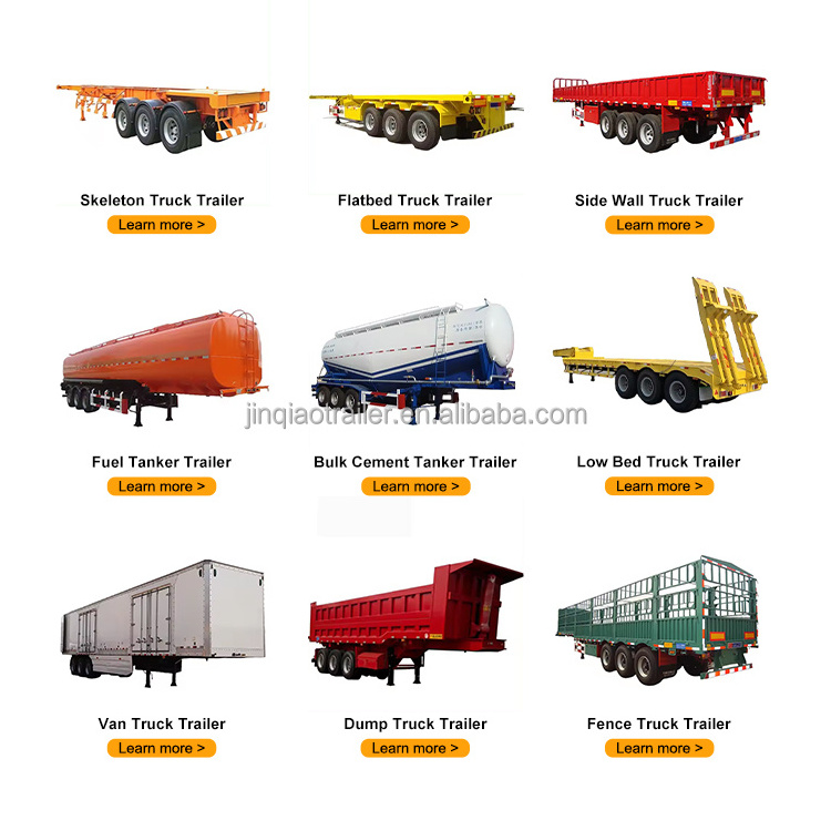 3 Axles Dumper Aggregate Side Dump 45Cbm Tipper Gooseneck Grain Dumping Semi Trailers For Sale