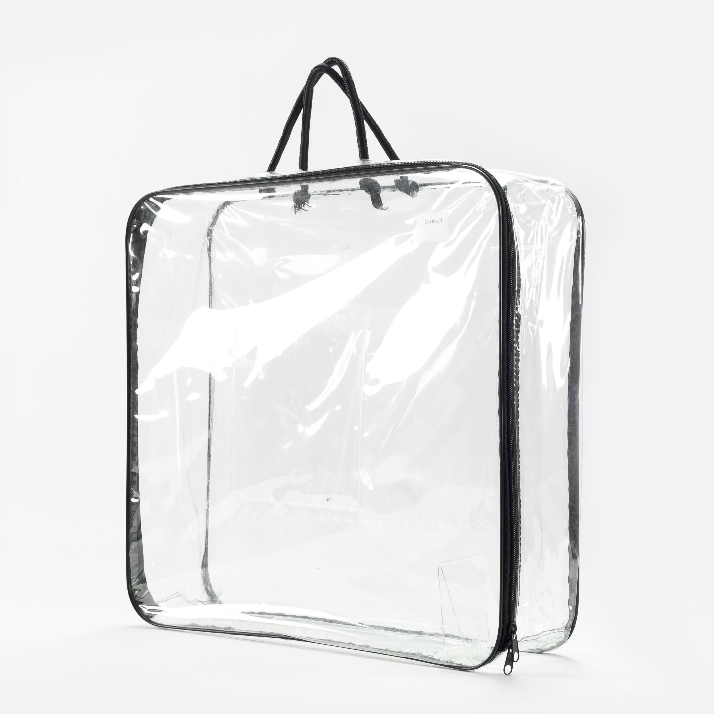 Clear PVC Wire Bag With Zipper For Blanket and Quilt