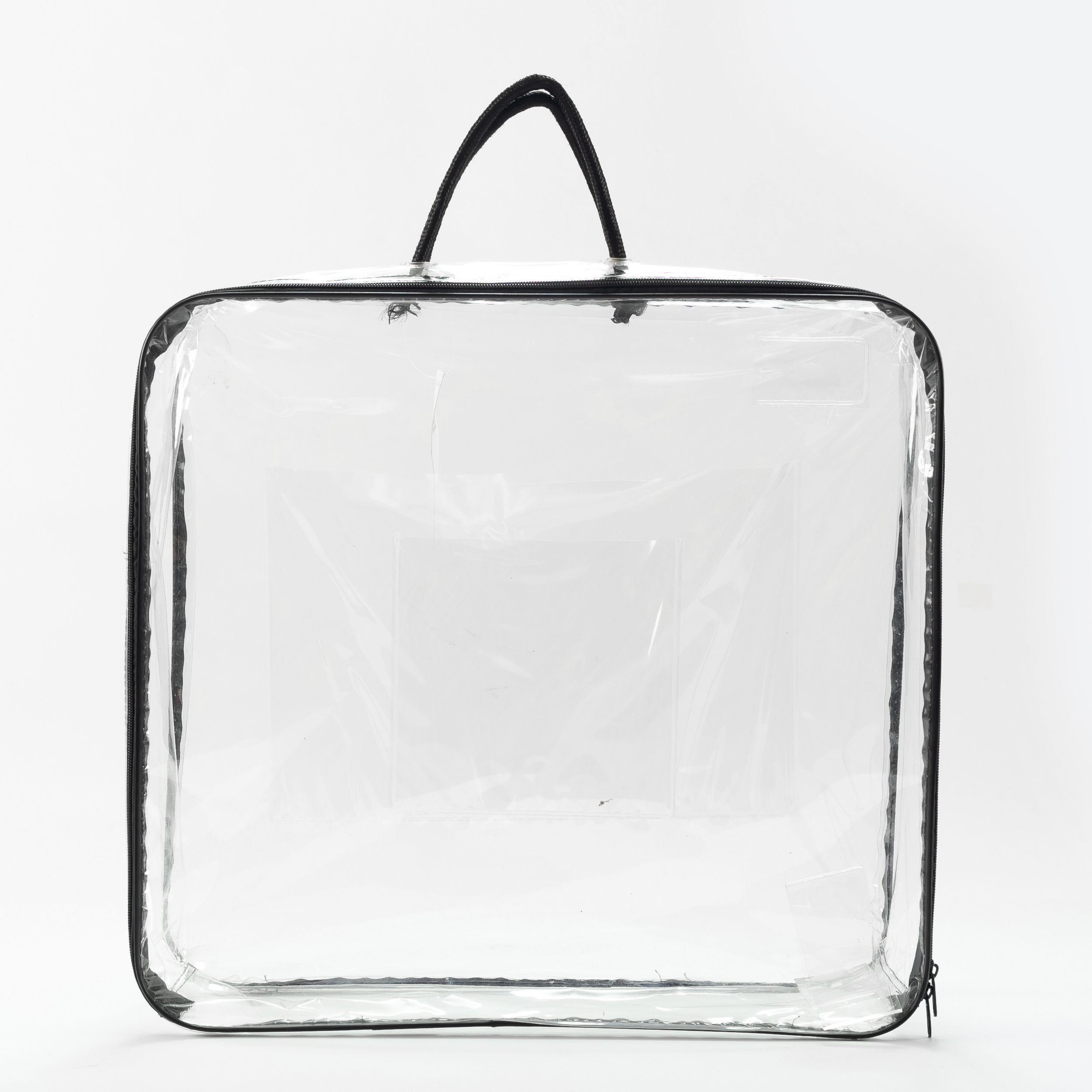 Clear PVC Wire Bag With Zipper For Blanket and Quilt