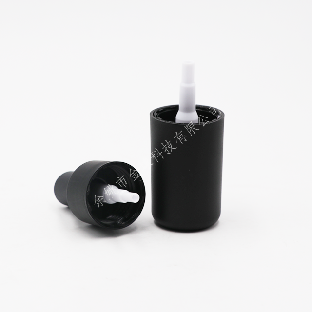 Clear Paint Frosted Black Square Rectangle frosted pump bottle for cosmetic cream jar bottle packaging