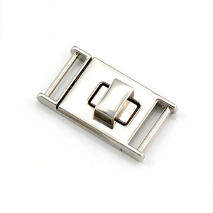 4939 Zinc Alloy Square Rotary Buckle Mule Kindergarten Bag Buckle Coconut Shell Designer Belt Buckles Show Decoration