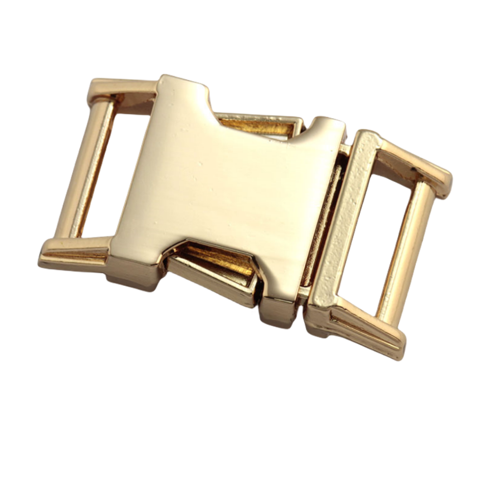 4772 Customized 15mm Removable Lighter Metal Buckle for Bags Slide Buckle Pet Cat Dog Buckle Accessory