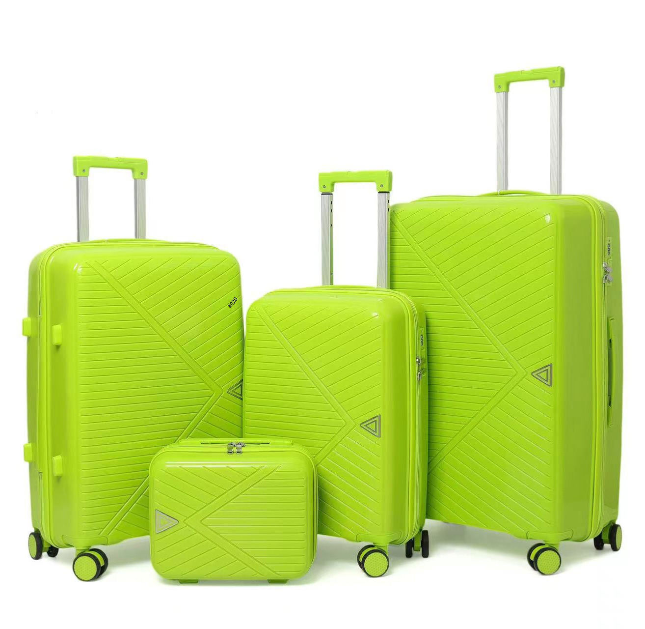 Popular 20\/24\/28 Inch 100% PP Fashion Suitcase Luggage Set With Removable Wheels