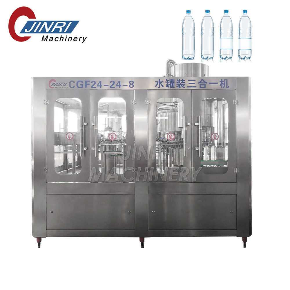 Fully Automatic Mineral Water Plant Water Bottling Filling Machine For Pure Mineral Water Production Line