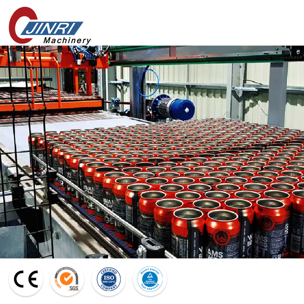 Fully Automatic 2000cph  Aluminum Can Soft Drinks Soda Water Carbonated Beverage Filling Machine for Production Line