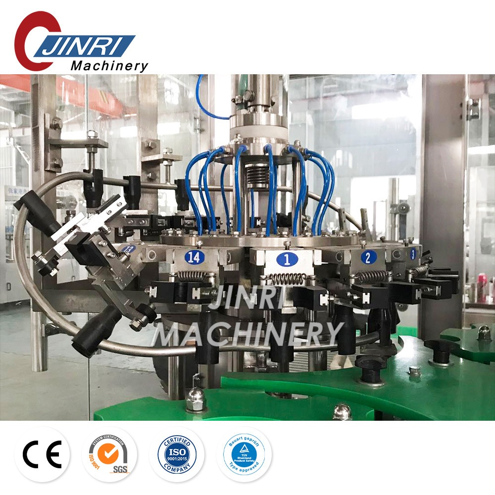 Automatic Glass Bottle Carbonated Drink Beer Soda Water Production Line Filling Making Bottling Machine for Small Business