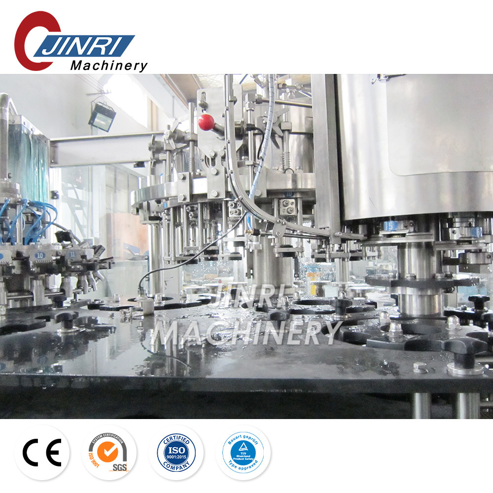 Automatic Glass Bottle Sparking Wine Carbonated Drink Beer Production Line Filling Making Bottling Machine Small Business