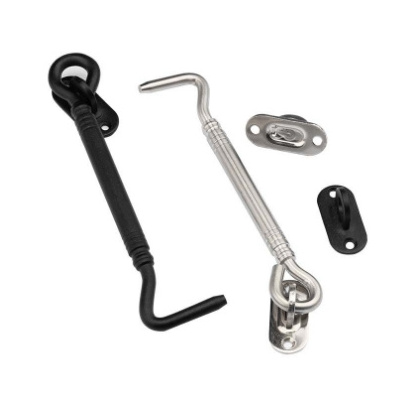 Stainless steel windbreak hook lock Vintage window windbreaks hooks Doors and windows latch Furniture hardware