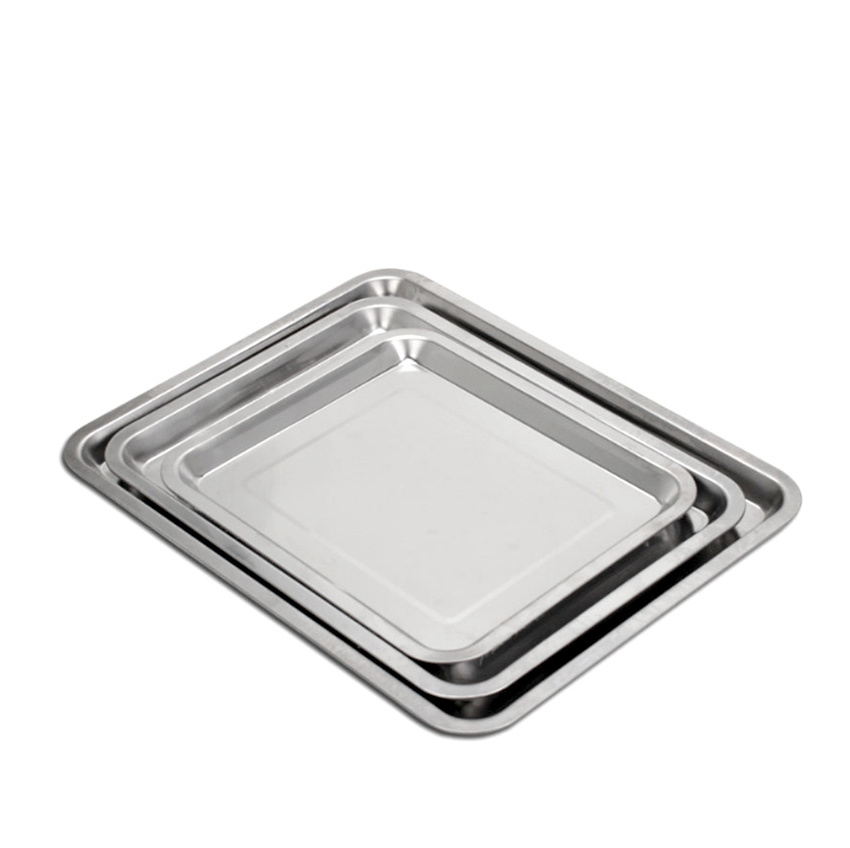 New Product Ideas 2023 Stainless Steel  Metal Serving Tray  Cheese Board