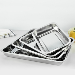 New Product Ideas 2023 Stainless Steel  Metal Serving Tray  Cheese Board