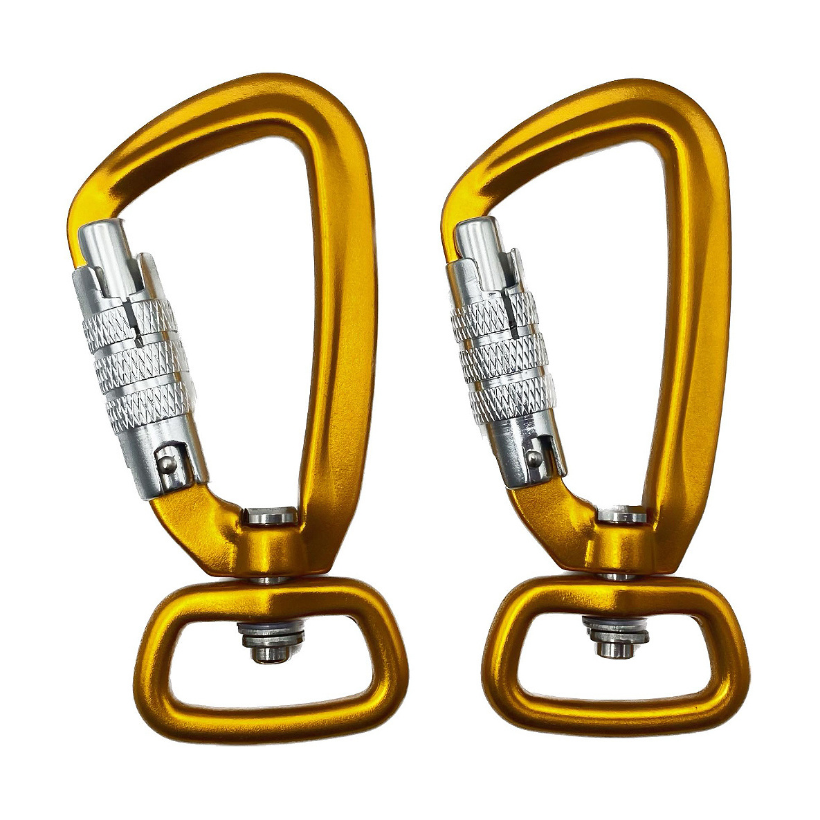 JRSGS Manufacturer autolocking carabiner Customized color and logo Aluminum dog hook 7801D1TN