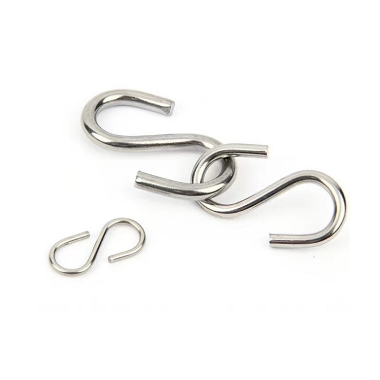 Wholesale Heavy Duty S Shaped Hook Stainless Steel 304/ 316  Hanger Clothes Rack Hook Metal Hooks for Hanging