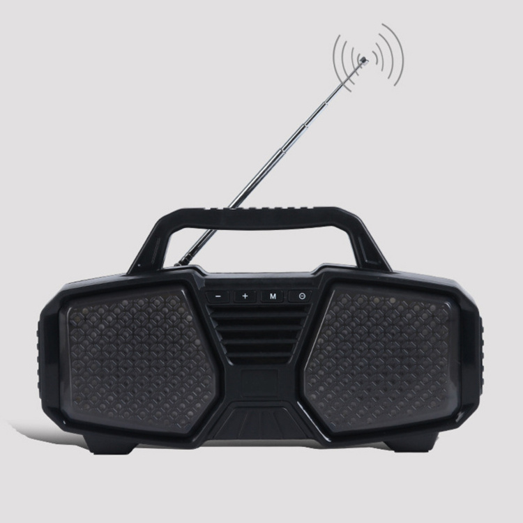 Factory Price Smart Wireless Speaker  Am Fm Dab Radio Noaa With Light Hi End Out Door Custom Logo Loud Bass Speaker