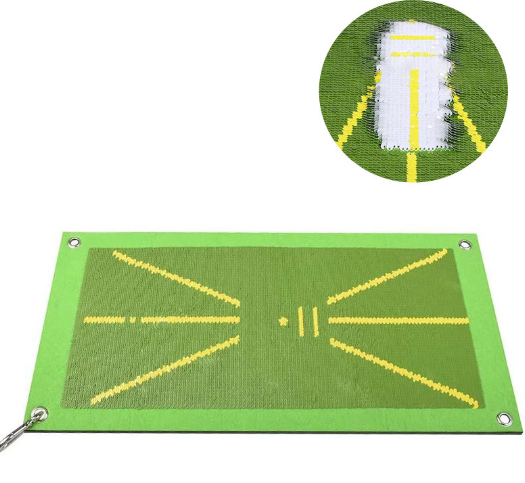 Analysis Swing Path Correct Hitting Posture Golf Training Mat for Swing Detection Batting Hitting Mat