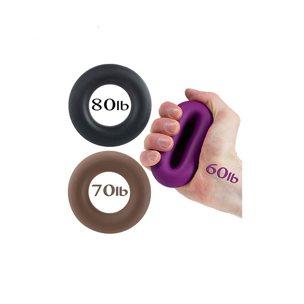 Silicone O Shape Strength Training Hand Grip Ring