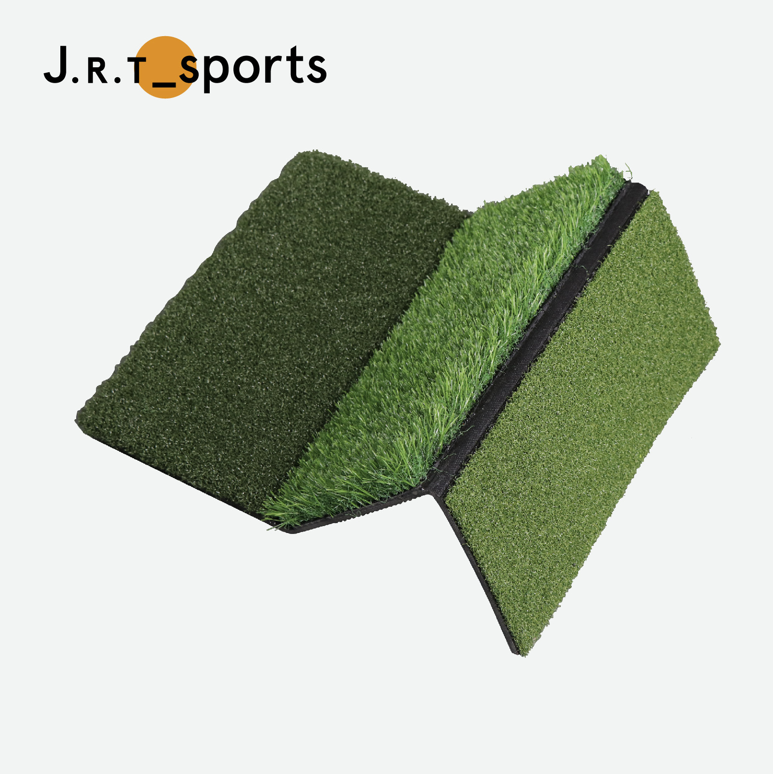 Factory Customized Swing Path Grass Detection Artificial Practice Portable Golf Hitting Mat