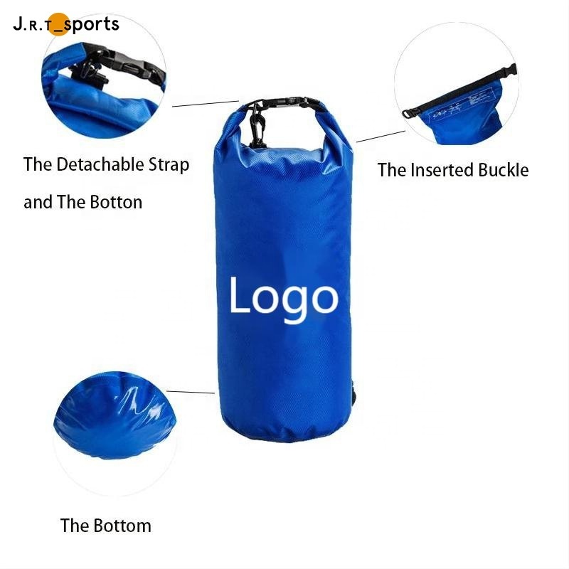 Drybag Custom Logo Foldable Backpack Waterproof Backpack Dry Bag Gym Bag Hiking Camping Outdoor Pvc 5L 10L 15L 20L 30L Pink 2pcs