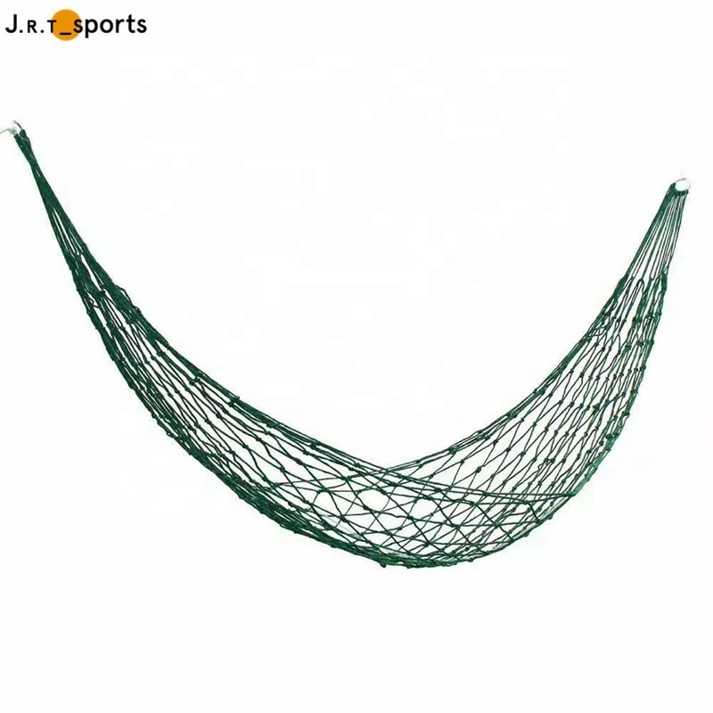 Hot Selling Camping Hammock Nylon Mesh Rope Mesh Hammock for Outdoor Camping Mesh Hammock