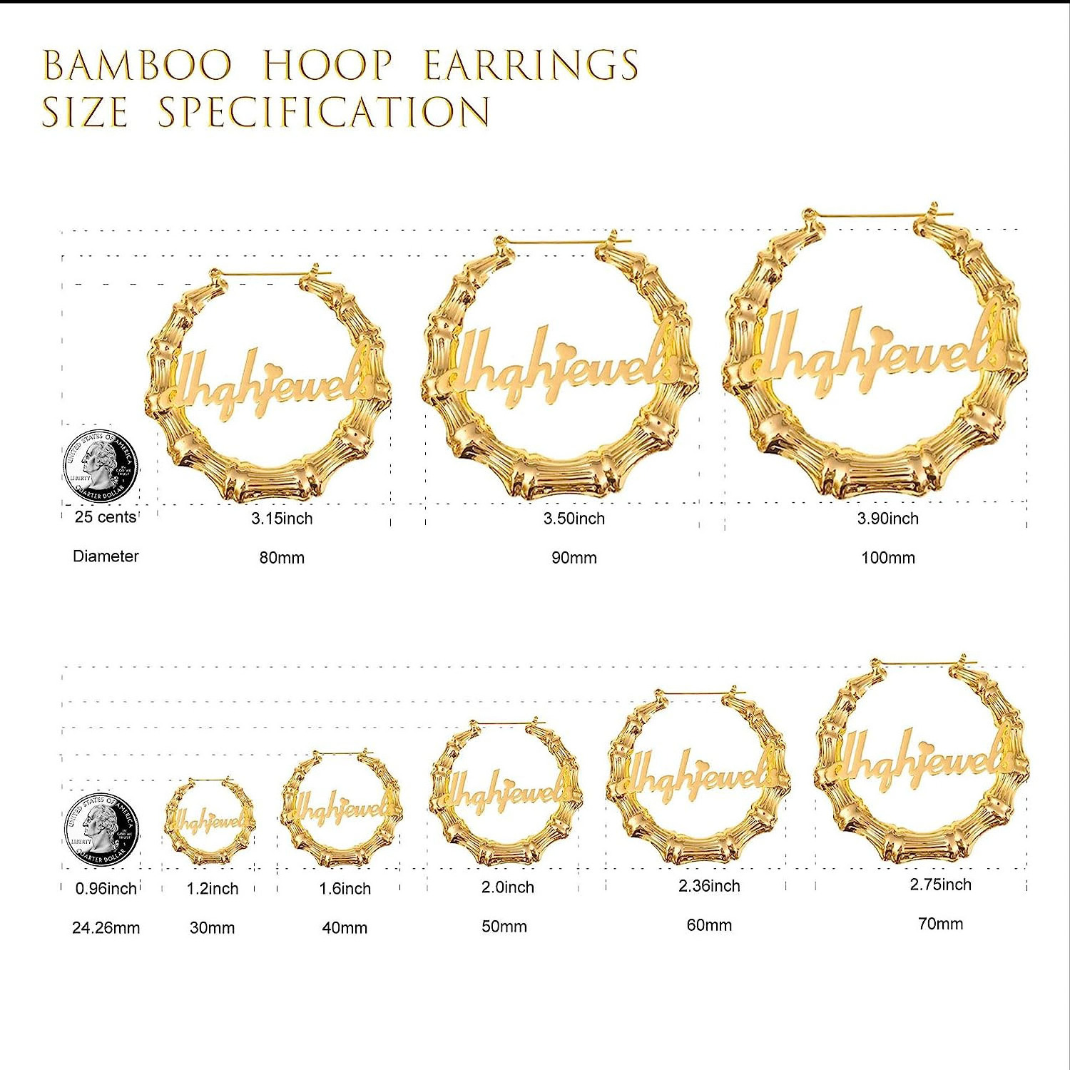 Personalised Custom Initial Name Zodiac Hoop Earrings 18K Gold Vacuum Plated Stainless Steel Earrings Women Designer Jewelry