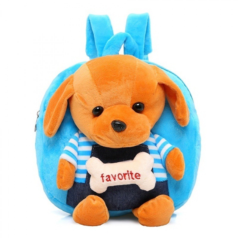 Toy backpack Cute Plush School Bag Backpack for Little Girls Party Gift Kids Children with Cute Dog Type Backpacks