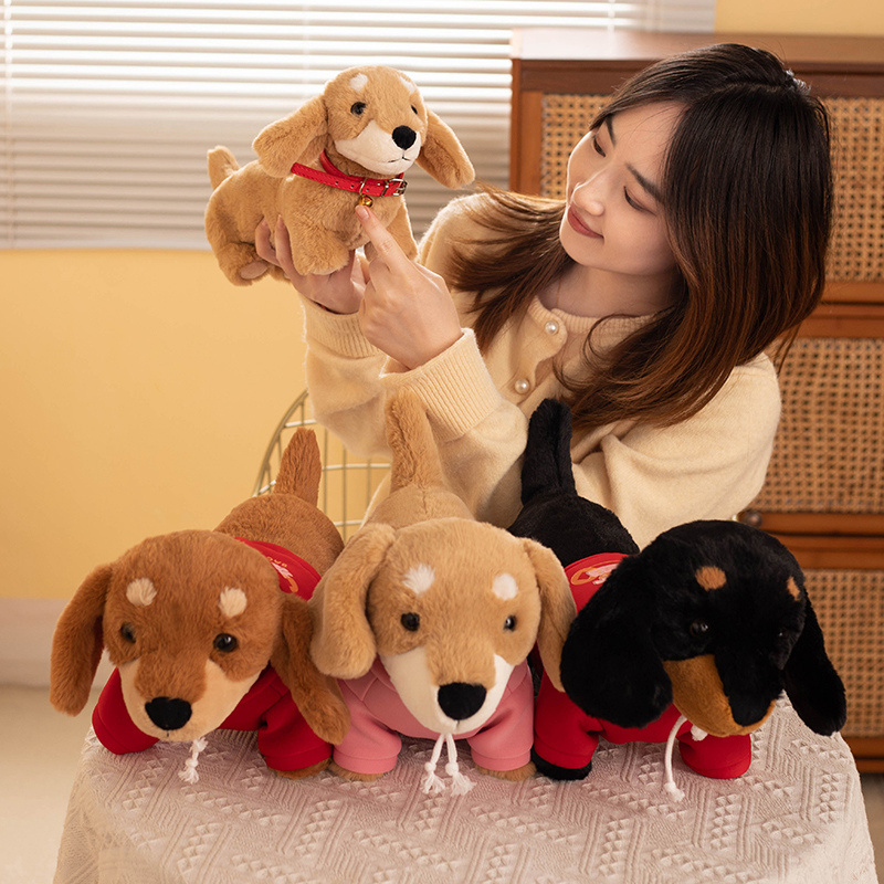 Wholesale Factory OEM design stuffed toy dog plush toy dog dachshund