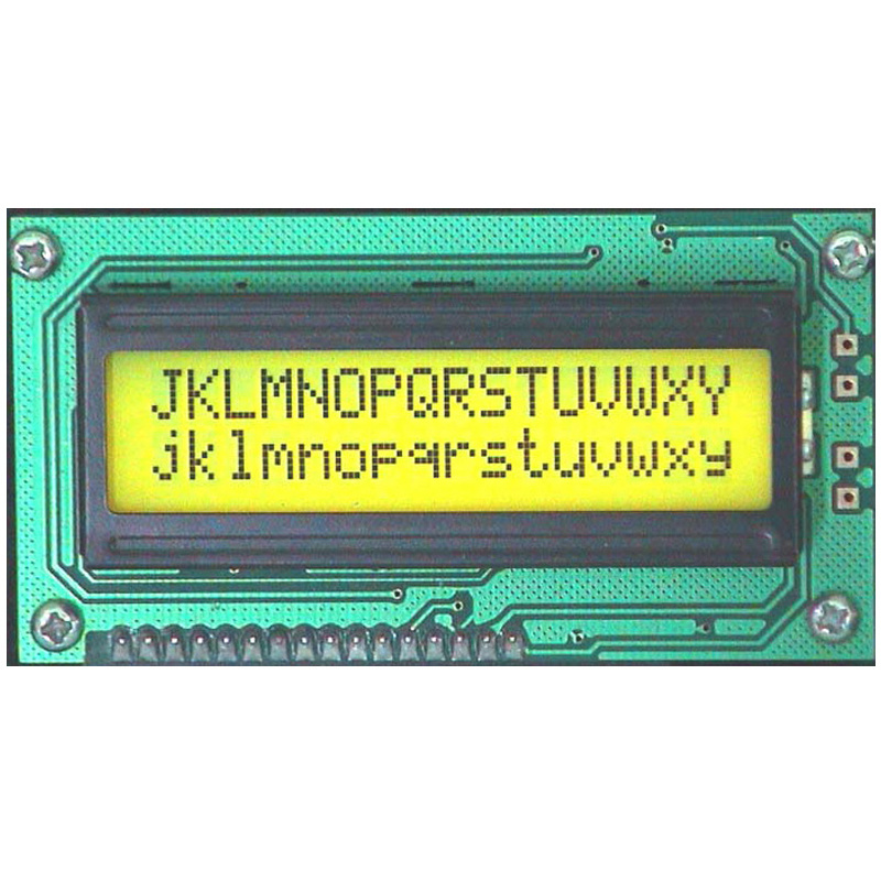 Custom 16x2 TN STN Positive Transmissive Monochrome Display Character LCD Module