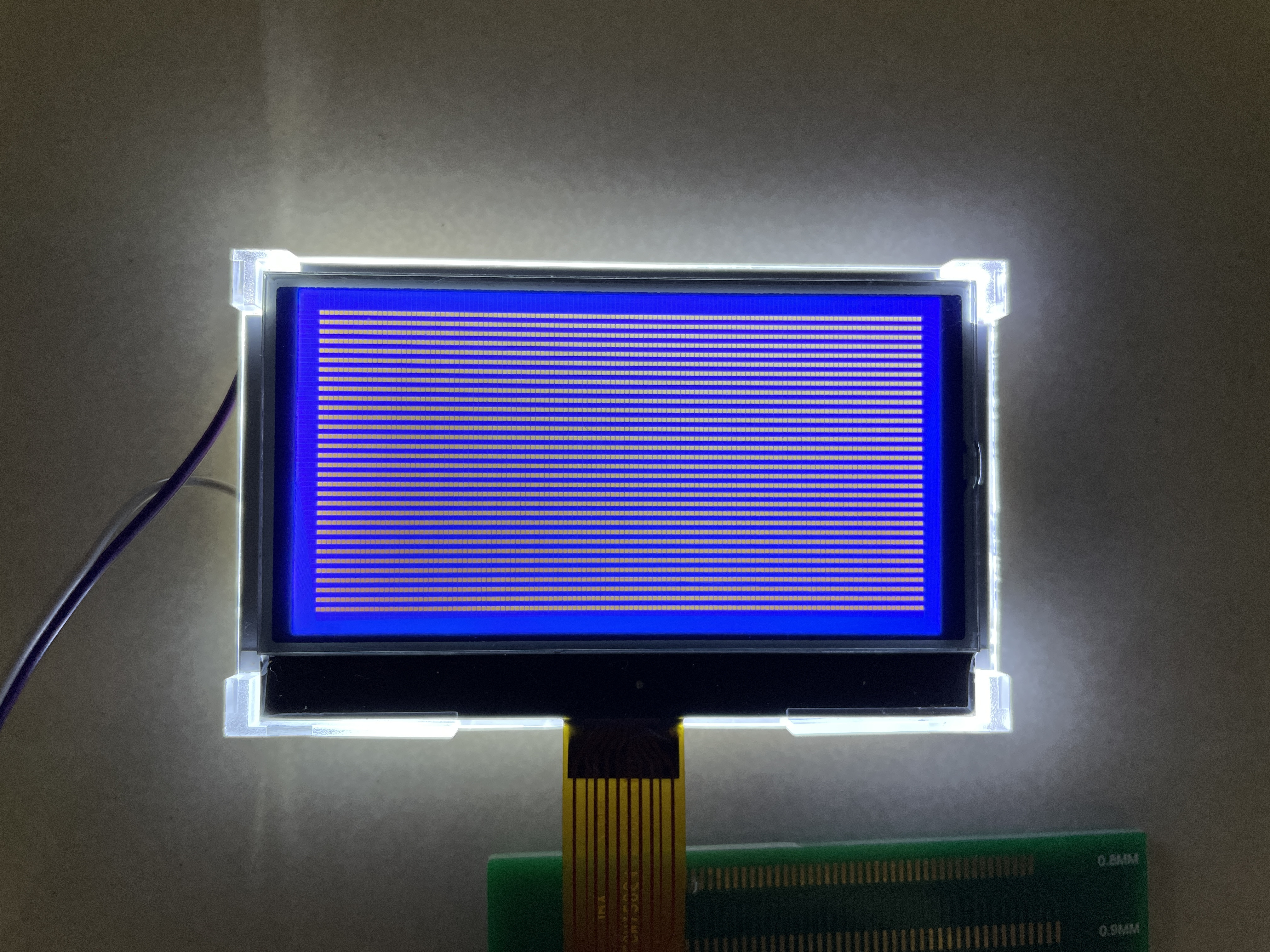 Mono LCD COG Display Positive Negative Backlight 12864 TH HTN FSTN Customized graphic displays