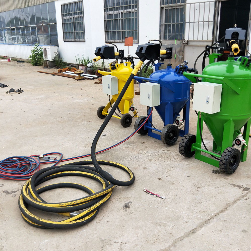 China  wet type dustless blast cleaning machine