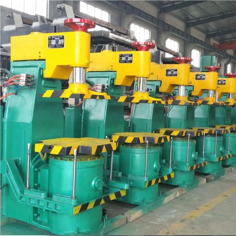 Metal casting industrial jolt squeeze green sand moulding machine