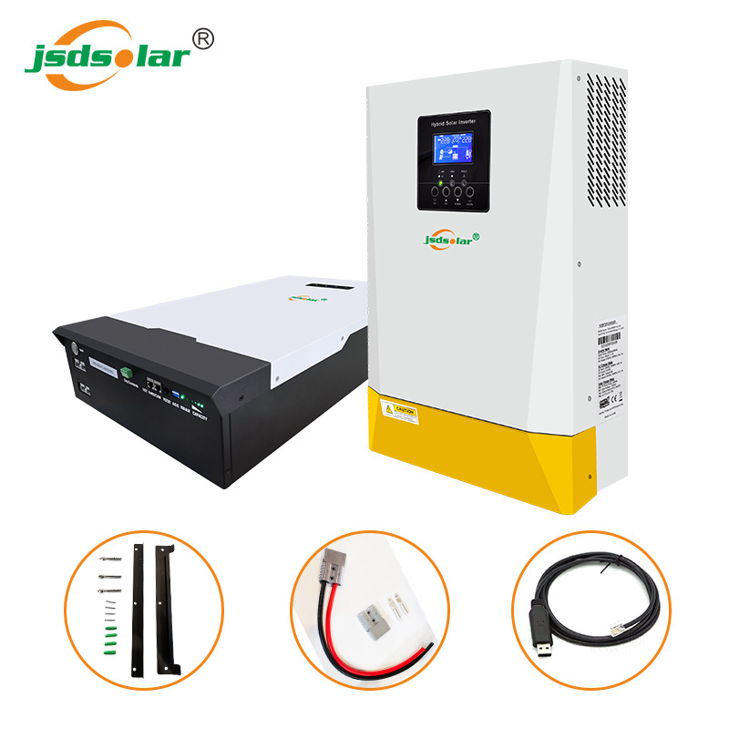 Hot Sale 15 KVA Solar System with Lithium Ion Battery and Solar Inverter Home 15KW Solar Energy Storage System Kits Commercial