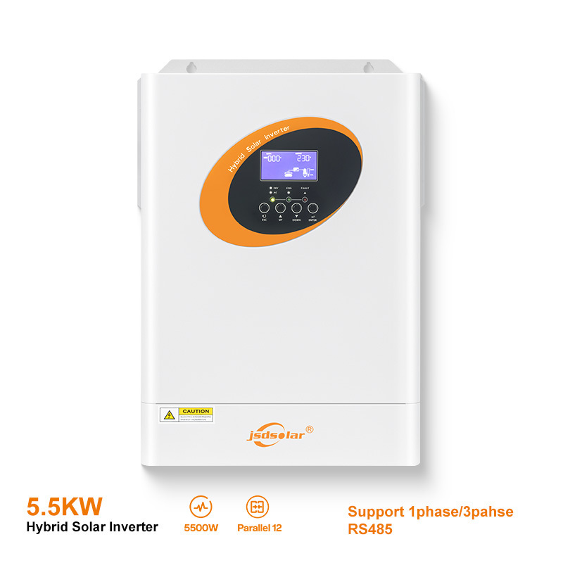 3kw 5kw off grid hybrid solar inverter with mppt charge controller