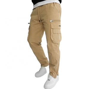 Wholesale Men Pants Autumn Multiple Pockets Trousers Hip Hop Sports Jogger Casual Men Utility Cargo Track Pants