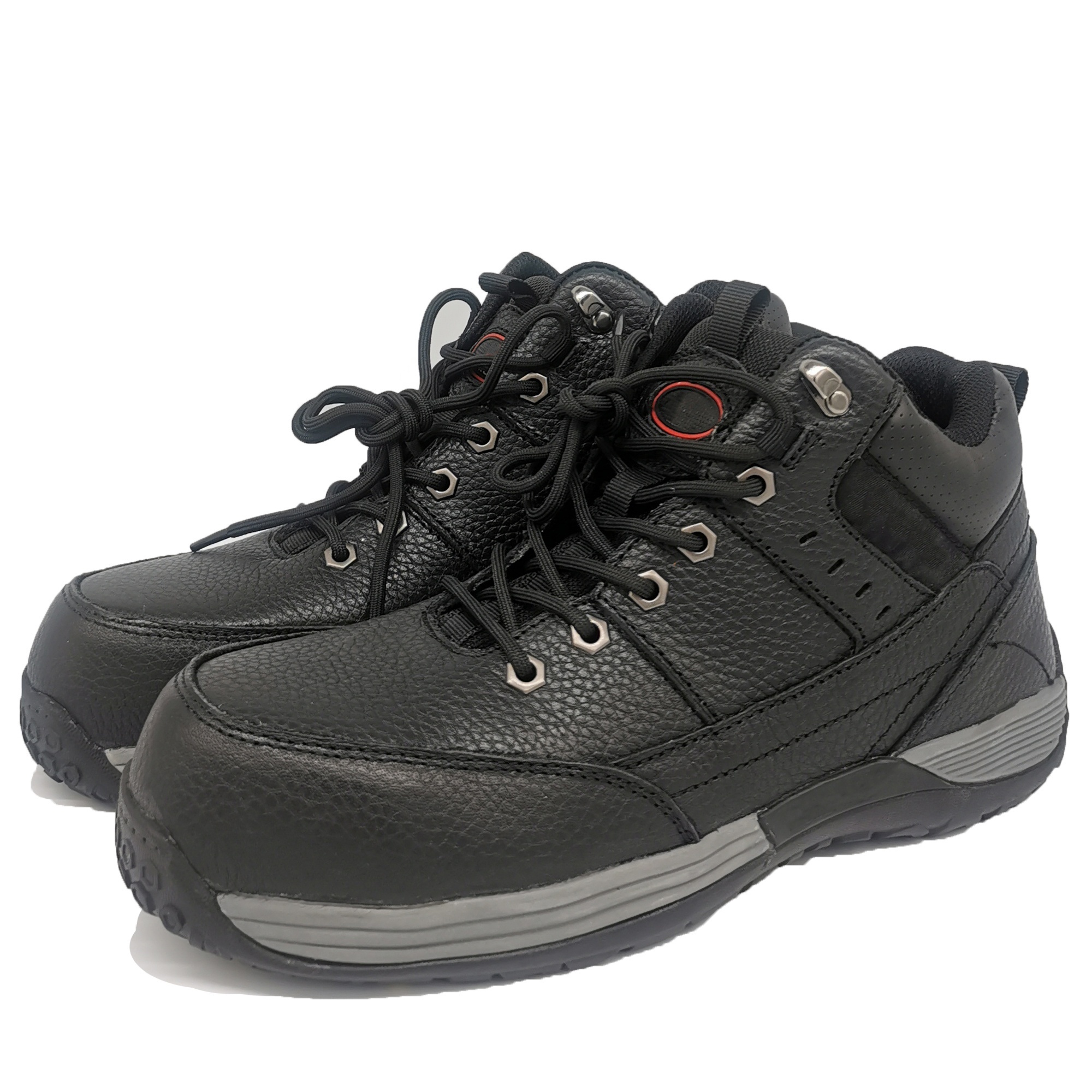 Genuine leather safety shoes steel toe industrial safety shoes for man