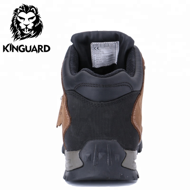 KINGUARD safety shoes for men winter safety shoes OEM leather S3 metal free oil steel toe anti slip safety boots best quality