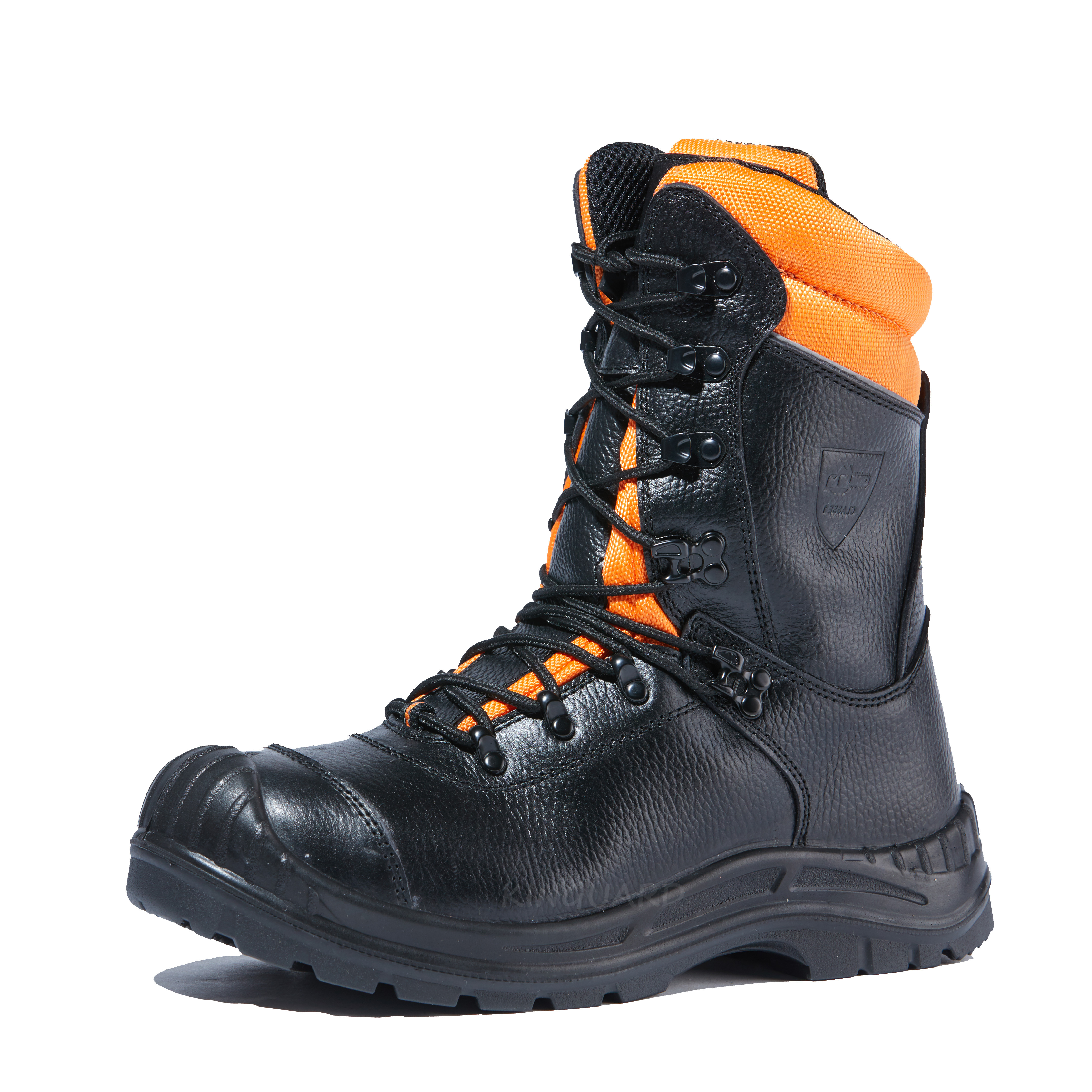 High ankle anti cut class 1 steel toe forest chainsaw boots