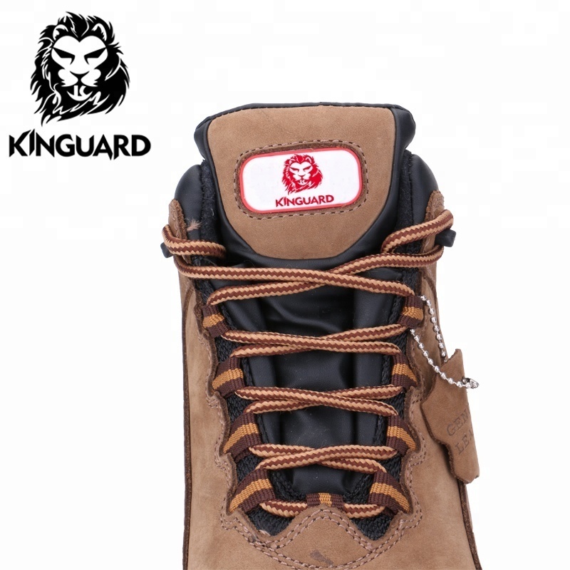 KINGUARD safety shoes for men winter safety shoes OEM leather S3 metal free oil steel toe anti slip safety boots best quality