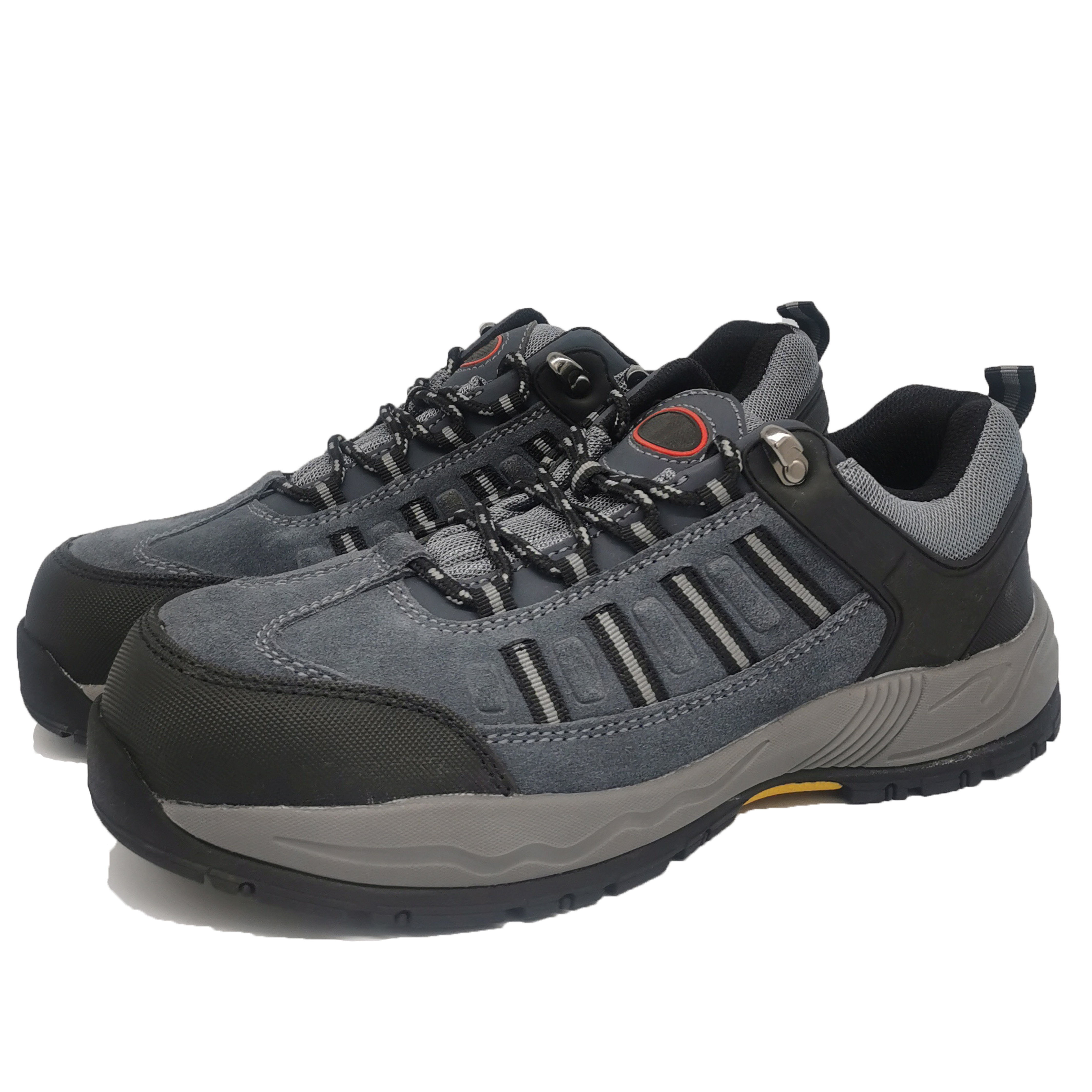 CE light weight man Suede comfortable work shoes safety footwear manufacturers