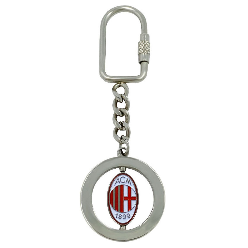 custom branded logo metal spinning keychain/ zinc alloy keychain/ metal custom keychains