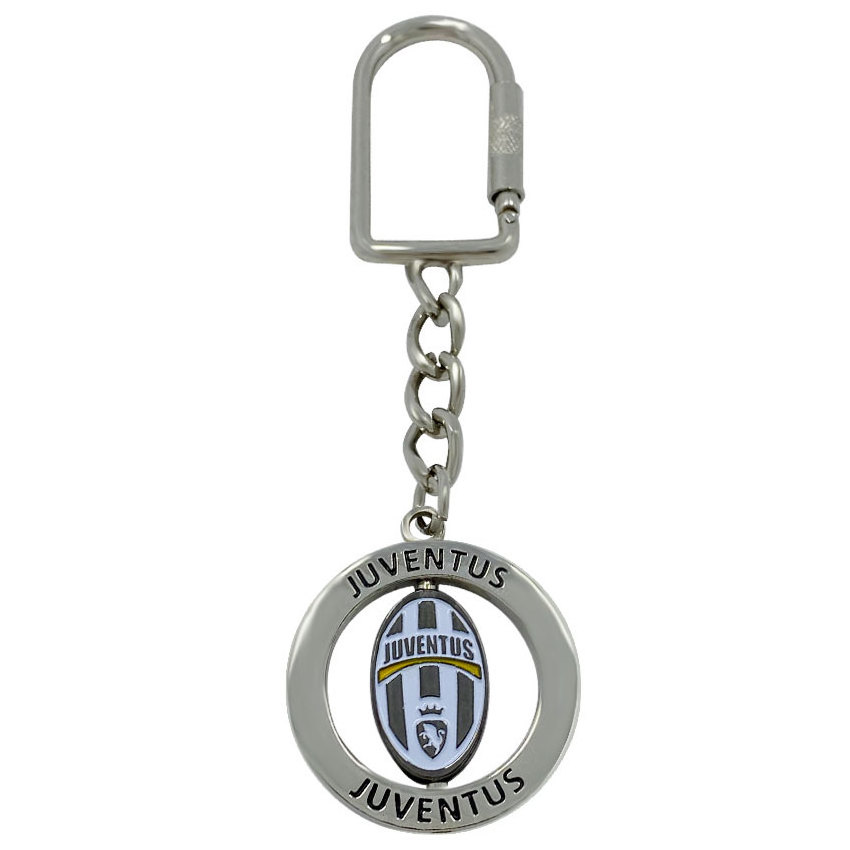 custom branded logo metal spinning keychain/ zinc alloy keychain/ metal custom keychains