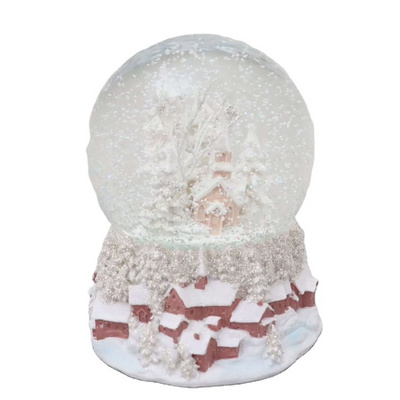 2022 Christmas Snow Globes Sparkly Glitter Snow Globe Lantern With Musics For Christmas Decorations And Snow Globe Collection