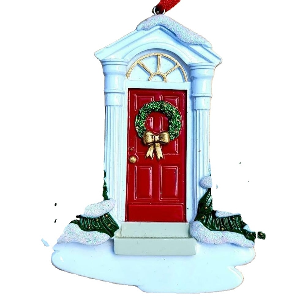 NAME PERSONALIZED Christmas ORNAMENT 2022 Red Door New Home First Apartment