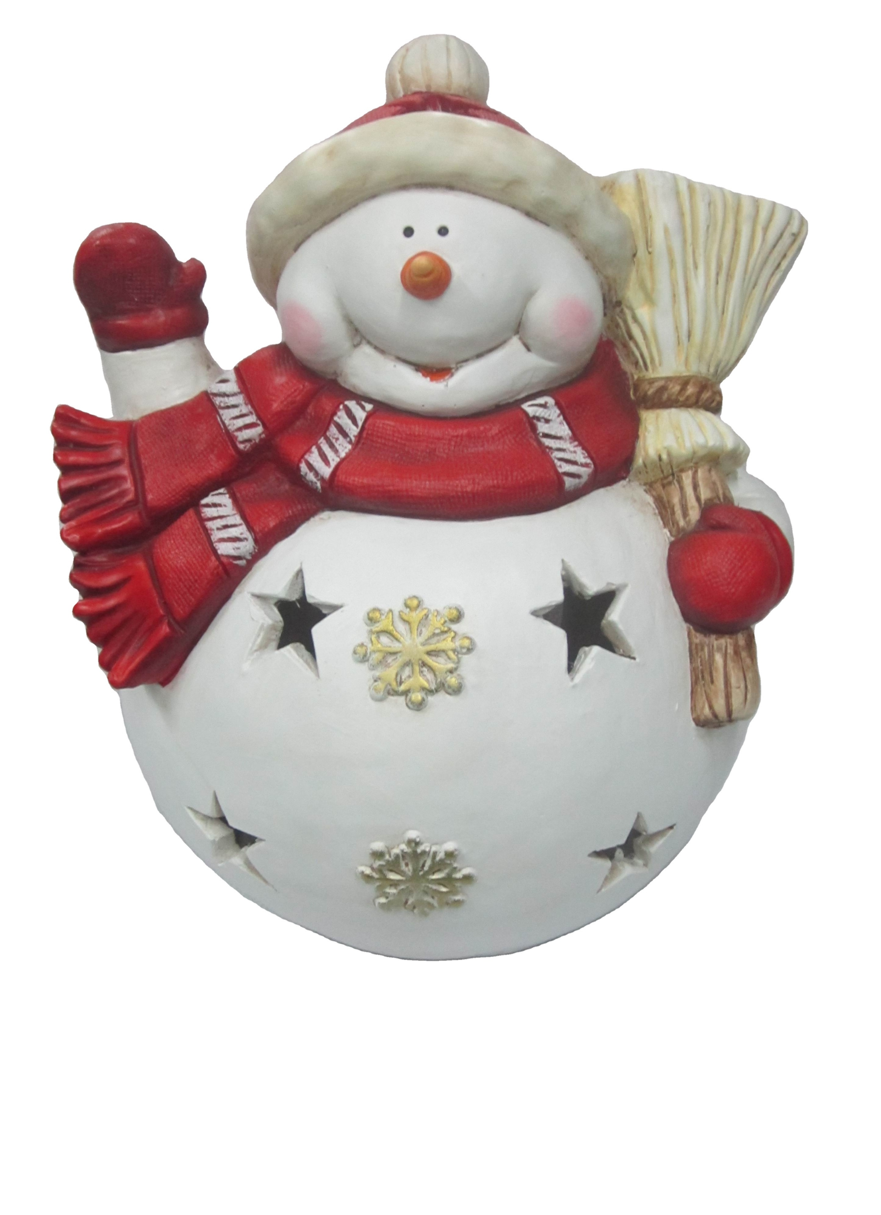 Creative resin figurines Santa Snowball sculpture Home Decoration Christmas Gifts