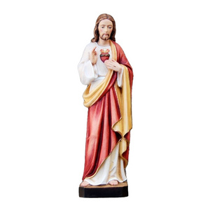 Souvenir Custom Resin Sacred Heart Of Jesus Statue Saint Sacred Religious Statues Religious Catholic Christian Gifts