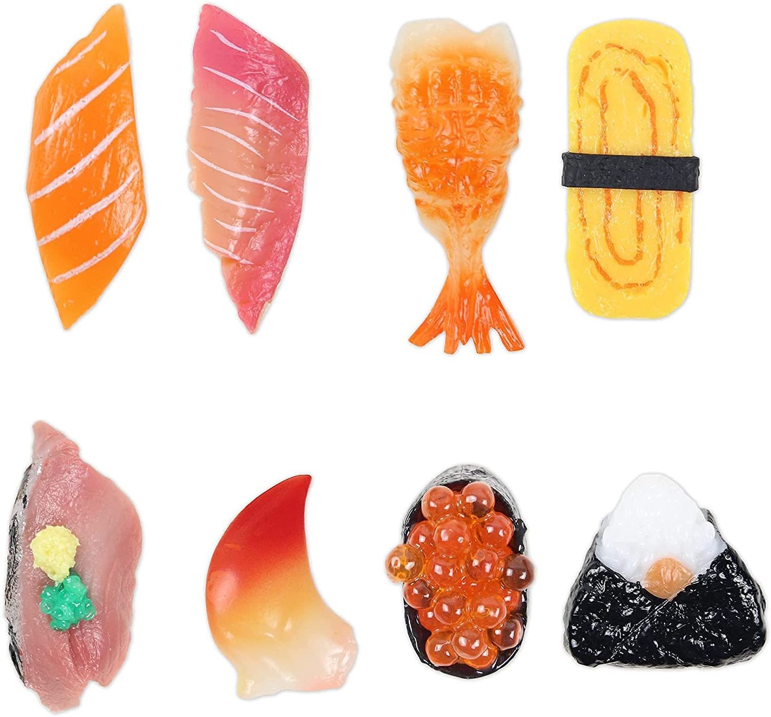 3D Resin Funny Refrigerator Magnet Food Decoration Sushi Fridge Magnets For Kitchen  Whiteboard Office Blackboard