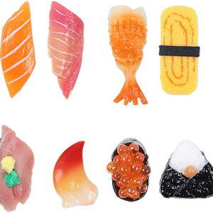 3D Resin Funny Refrigerator Magnet Food Decoration Sushi Fridge Magnets For Kitchen  Whiteboard Office Blackboard