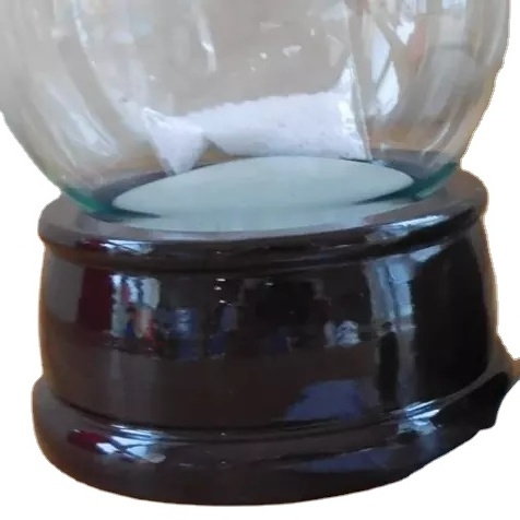 SET OF TWO 'Craft Standard' Snow Globe Kit / Water Globe Kit Resin base