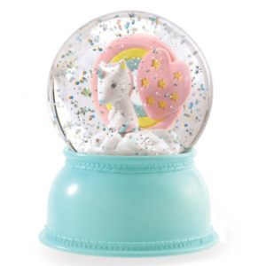 Custom Resin Unicorn Snow Globe Christmas Valentine Birthday Anniversary Present for Daughter Wife Girl kids