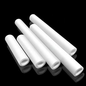 Factory direct 100% natural  high temperature resistant milky white plastic F4 tubing PTFE tube