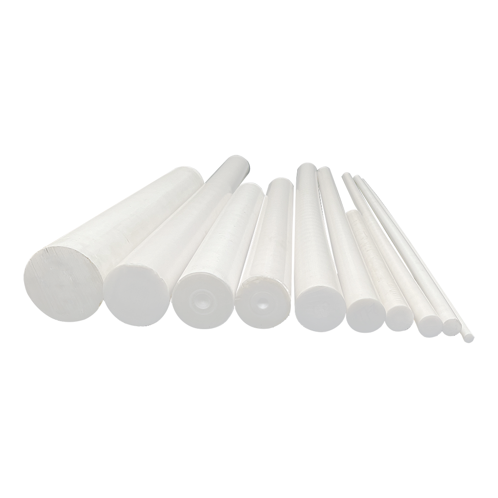 PTFE manufacturer custom PTFE Rod 10mm 20mm 30mm 40mm to 250mm diameter PTFE bars