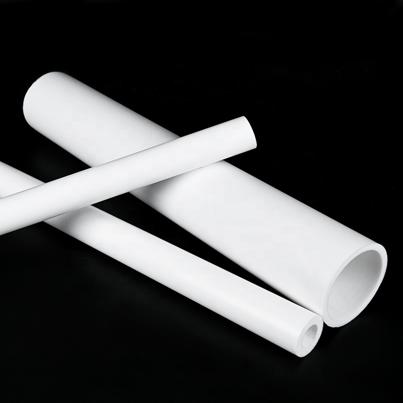 Factory direct 100% natural  high temperature resistant milky white plastic F4 tubing PTFE tube